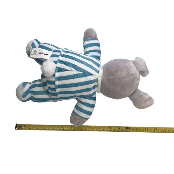 Kohl's Cares Goodnight Moon Gray Bunny Rabbit Pajamas Plush Stuffed Toy - Picture 6 of 6